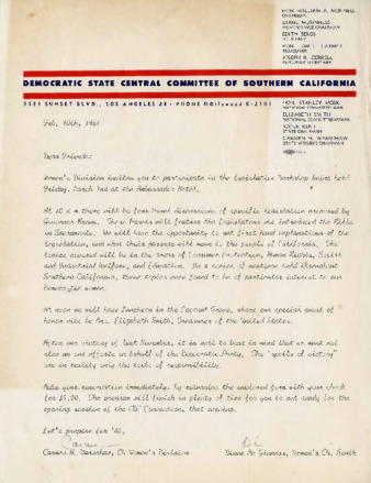 Women's Division Legislative Workshop Democratic State Central Committee of Southern California thumbnail