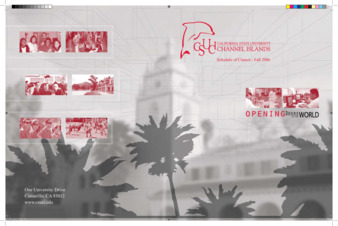 Fall 2006 Schedule of Classes thumbnail