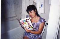 Michele Serros on the phone thumbnail