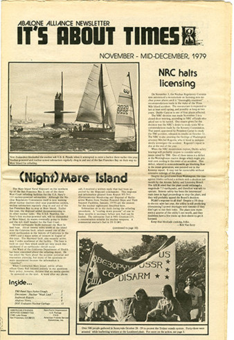 It's About Times: Abalone Alliance Newsletter, November-December 1979 thumbnail