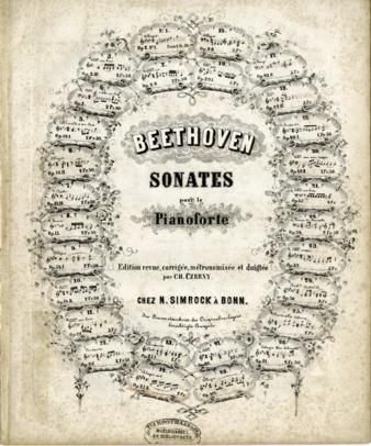 Piano sonata in C-sharp minor, op. 27, no. 2, edited by Czerny (Simrock) thumbnail