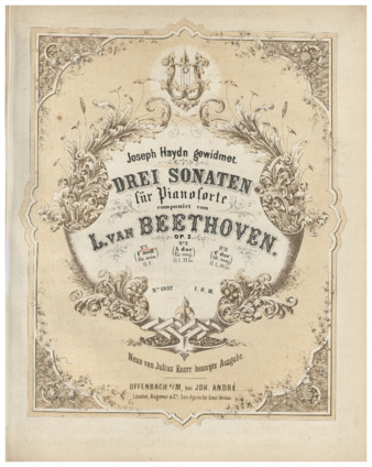 Piano Sonata no. 1 in F minor, op. 2, no. 1, edited by Knorr thumbnail