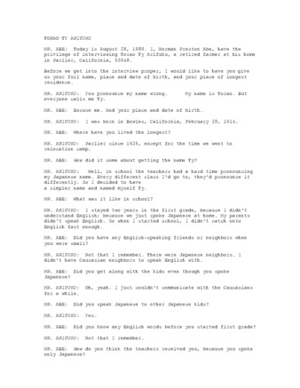 Torao Ty Arifuku thumbnail