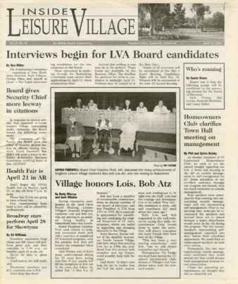 Inside Leisure Village Vol. 23 No. 12 V.2 thumbnail