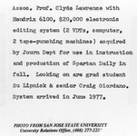 Clyde Lawrence and students, Su Lipnick and Graig Giordano thumbnail