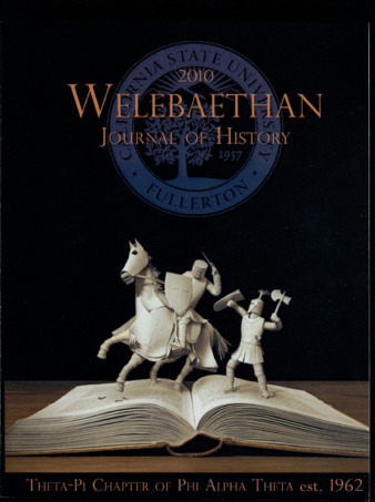 Welebaethan - Journal of History (2010) thumbnail