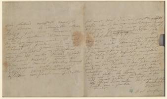 Autograph letter signed from Beethoven to Franz Brentano, dated Feb. 15, 1817 [Brandenburg no. 1083] thumbnail