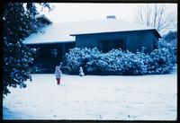 Melissa and snowman thumbnail