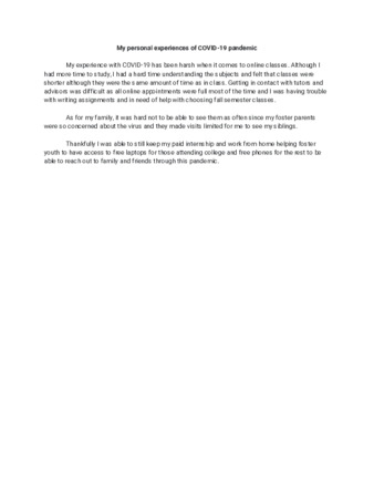 Veronica Vierya COVID-19 Narrative thumbnail