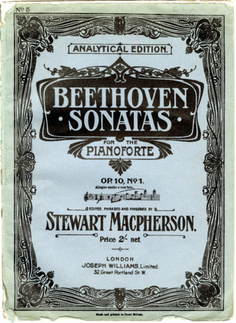 Piano Sonata no. 5 in C minor, op. 10, no. 1, edited by Macpherson thumbnail