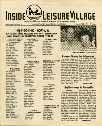 Inside Leisure Village Vol. 6 No. 6 thumbnail