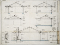 Sections for Mr. and Mrs. James L. Abernathy residence, 1962 thumbnail