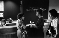 Women at a reception counter thumbnail