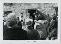 [Don McMillan speaking in doorway of Sacramento Ranch Adobe] thumbnail