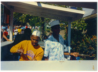 [Two Black fraternity members preparing food] thumbnail