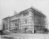 Southwest corner of Illinois State Building under construction thumbnail