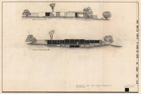 Louise Durham Nicoletti Elevations Drawing, 1964 thumbnail