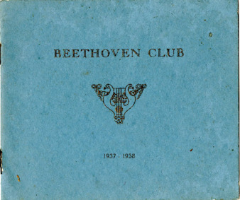 Beethoven Club 1937-1938 thumbnail