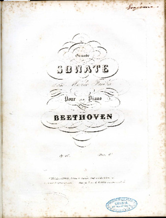 Grande sonate et une marche funèbre pour le piano par Beethoven. Op. 26 thumbnail