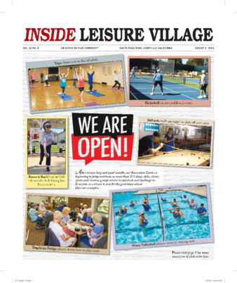Inside Leisure Village Vol. 42 No. 8 thumbnail