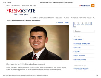 Menchaca elected 2013-14 student body president thumbnail
