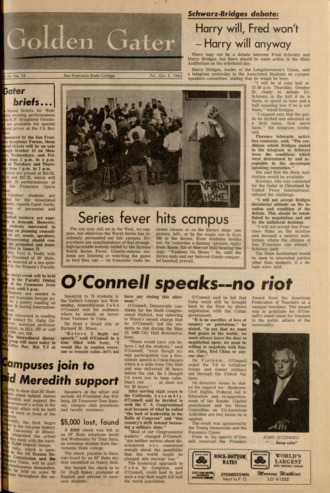 Golden Gater 5 October 1962 thumbnail