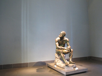 Pugilist Reposing | Boxer of Quirinal | Seated Boxer thumbnail
