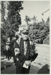 [MLK event attendee (possibly speaker?) on Dexter Lawn] thumbnail