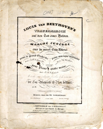 Funeral march from the Piano Sonata, op. 26, arr. for piano 4-hands thumbnail