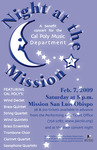 A Night at the Mission concert flyer thumbnail