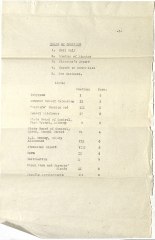Director's Report [to Board of Trustees], April 26, 1919 thumbnail