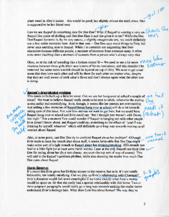 Revisions on the plot guide to Honey Blonde Chica 2 thumbnail