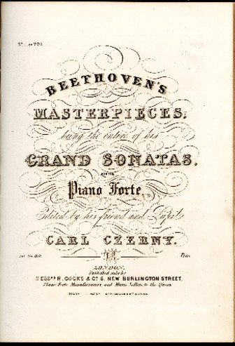 Beethoven's sonatas Les Adieux, l'Absence, et le retour [op. 81a]. thumbnail