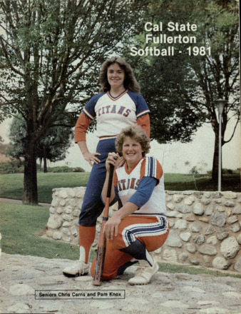 1981 Women's Softball Official Program thumbnail