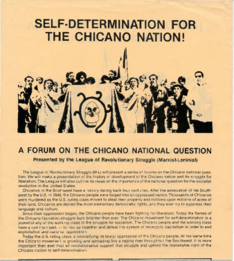 Forum on the Chicano National Question thumbnail