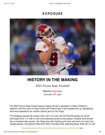 History in the making thumbnail