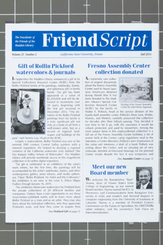 Gift of Rollin Pickford Watercolors and Journals thumbnail