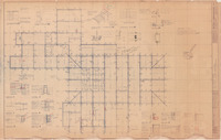 Framing plan, residence for Mr. and Mrs. J. B. Shamel, Palm Desert, California thumbnail