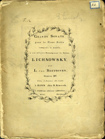 Piano Sonata no. 12 in A-flat major, op. 26 (Simrock) thumbnail
