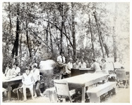 Group of people picnicking thumbnail