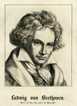 Ludwig van Beethoven. : Geb. d. 16. Dec. 1770, gest. d. 26. März 1827. thumbnail