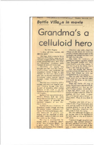 Grandma's A Celluloid Hero thumbnail
