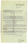 Letter from Shinji Koike to William Cody, May 6th, 1952 thumbnail