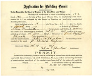 Application for Building Permit on Lot 1, 2 Block 106 thumbnail