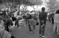 1986 y-Walk participants stretching thumbnail