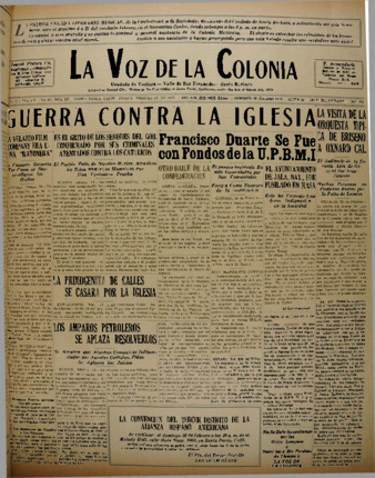 La Voz de la Colonia 17 Febrero 1927 thumbnail