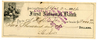 Check from Ah Louis to S. F. Draft, April 2, 1894 thumbnail