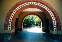 Front view of Arch on East side of Wahlquist South. thumbnail