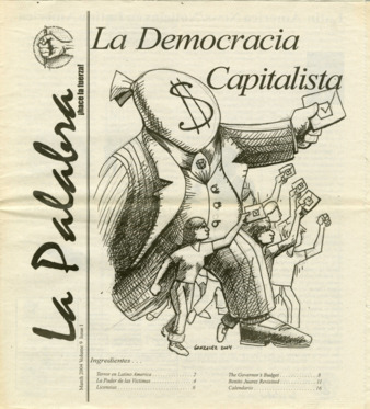 La Palabra Volume 9 No. 1 thumbnail