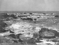 Waves on the rocks. thumbnail